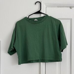 Cotton On Green Crop Top
